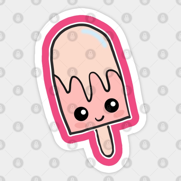 Cute Ice Cream Sticker by McWolf